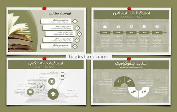 قالب پاورپوینت دانشگاهی رایگان