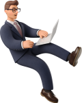 business-3d-seated-businessman-in-dark-blue-suit-with-laptop